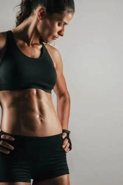 Toning Up at Home: The Ultimate Guide to Bodyweight Exercises 2 Image of woman's toned stomach after bodyweight exercises Eastbourne and non-surgical treatment from Lipo 360
