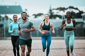 Achieving the Perfect Tone: How Often Should You Exercise for Results? 3 image of man and 3 women doing cardio exercise Eastbourne to help tone and remove fat from the body.